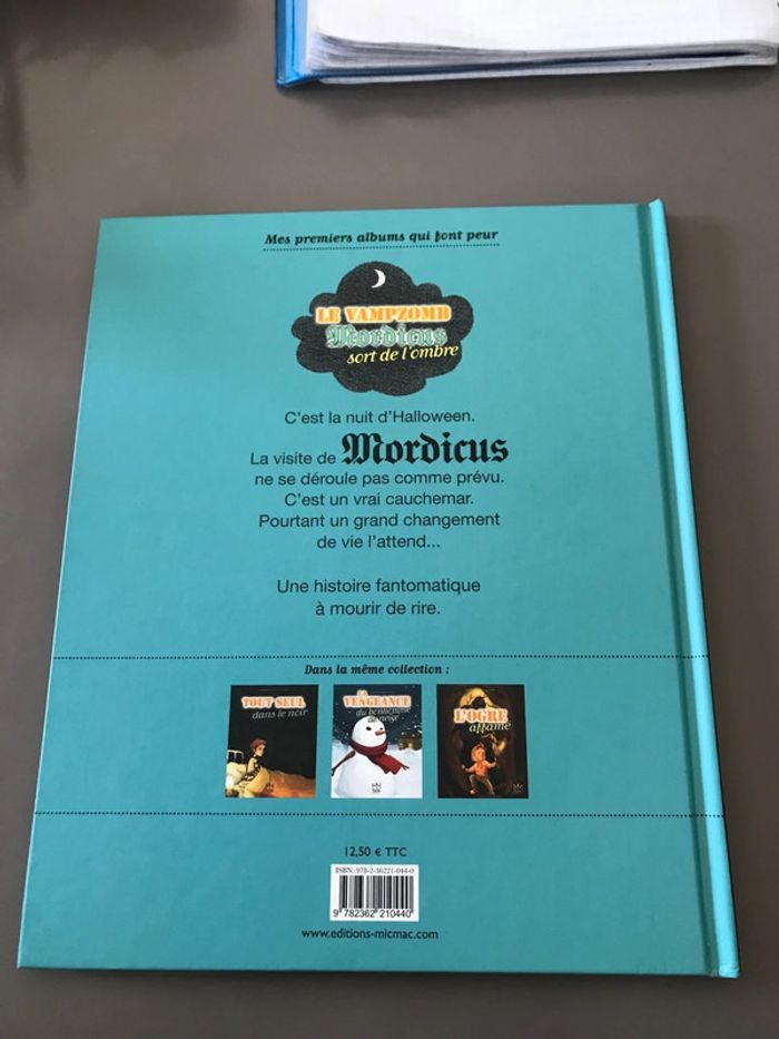 Livre Le vampzomb Mordicus - photo numéro 2