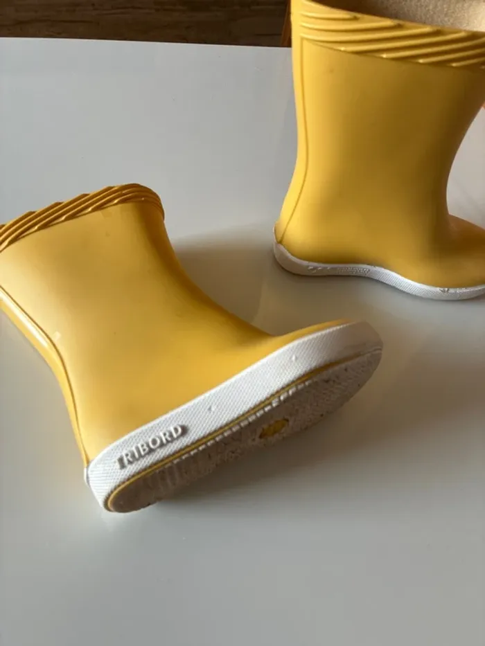 Bottes de pluie, taille 21 22 tribord - photo numéro 2