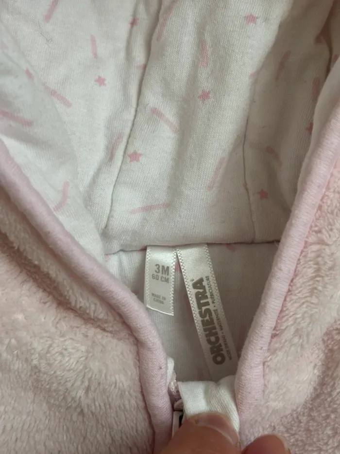 Combipilote bébé fille rose 3 mois - photo numéro 3