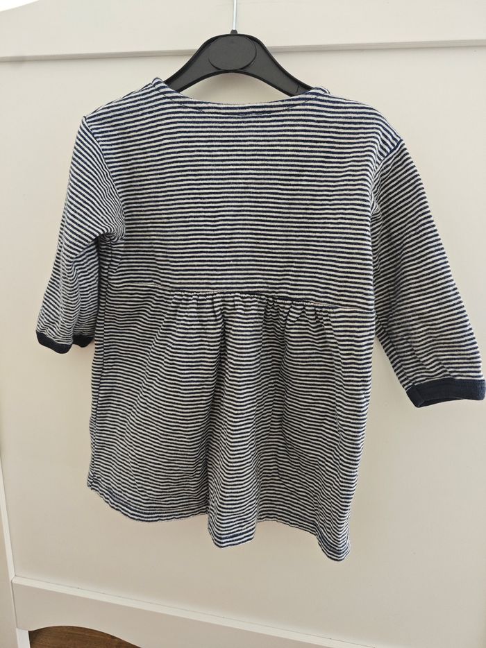 Robe marinière petit bateau 12 mois - photo numéro 2