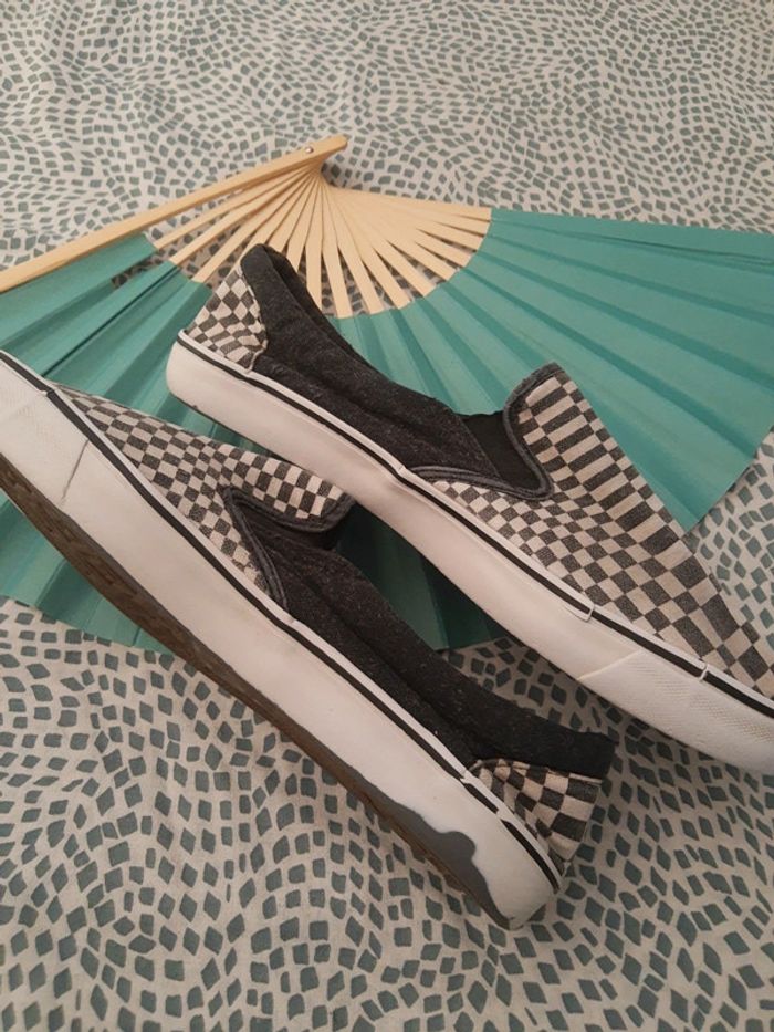 Lot de 2 paires de baskets type slip on 44 - photo numéro 11