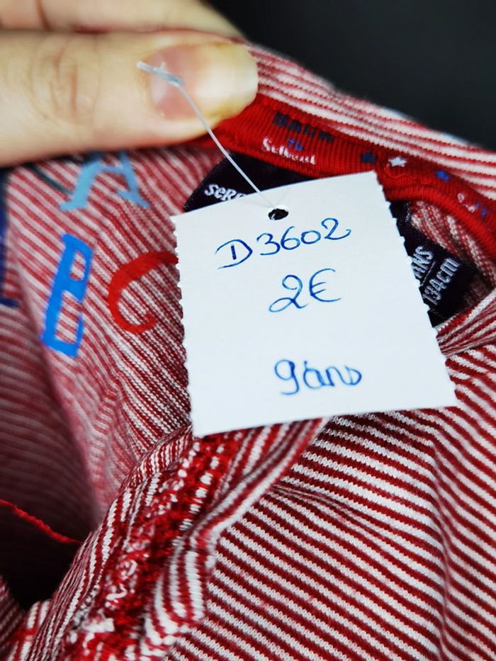 D3602 - tee-shirt garçon 9 ans - photo numéro 3