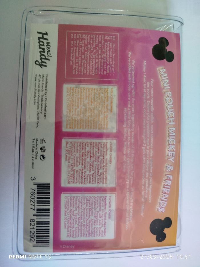 Coffet gels mains Merci Handy x Disney - photo numéro 2