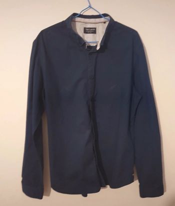 Chemise bleu marine Teddy Smith en XL