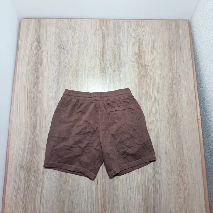 Short gymshark homme S marron coton - photo numéro 3