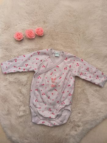 Bodie rose coeur  absorba 3 mois fermeture devant