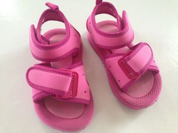 Nu-pied rose taille 21