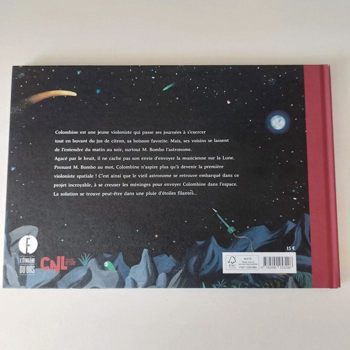Livre - Colombine: La violoniste spatiale - photo numéro 2