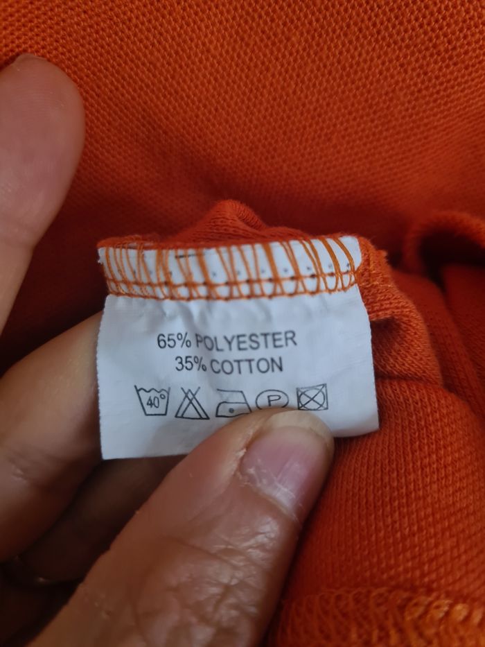 Polo orange / Taille XL - photo numéro 4