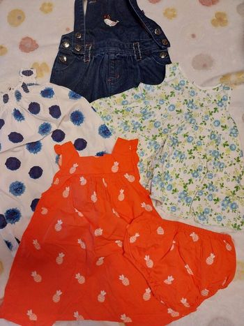 Lot robes été 9 mois