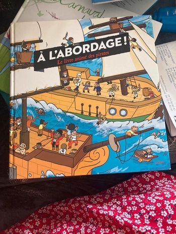 À l'abordage livre animé des pirates