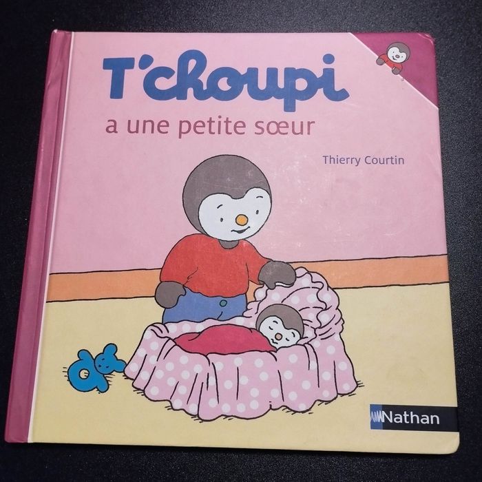 Livre enfant Nathan T'choupi maman attend un bébé