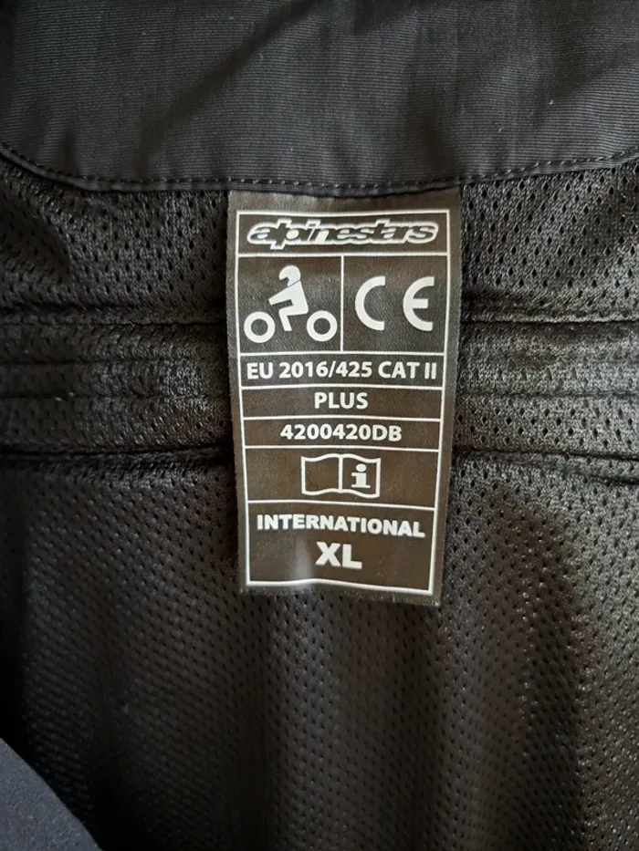 Veste de moto Alpinestars 🏍 - photo numéro 4