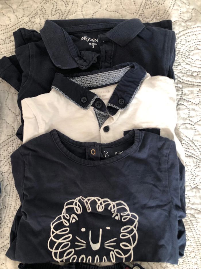 Lot 14 vêtements garçon 2 ans - photo numéro 3