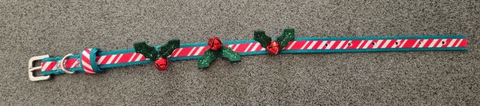 Collier chat de noël