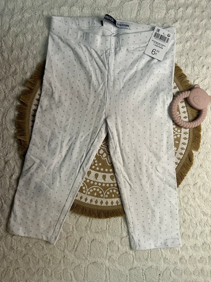 Legging à pois