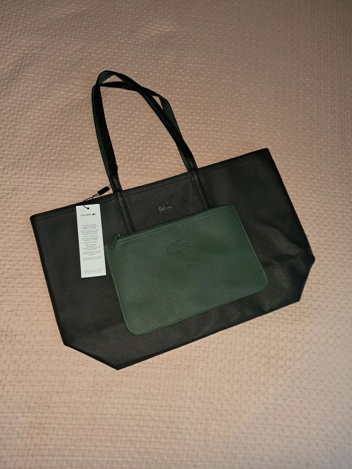 Lacoste ensemble sac et pochette