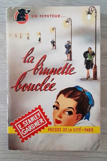 La brunette bouclée erle stanley gardner