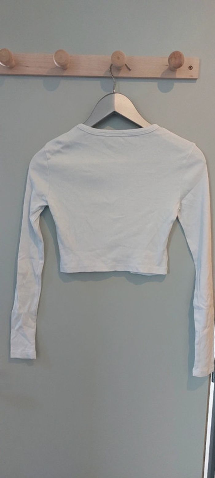 Crop top manches longues - photo numéro 2