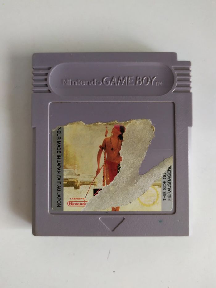 Un indien dans la ville Nintendo game boy + notice EUR - photo numéro 5