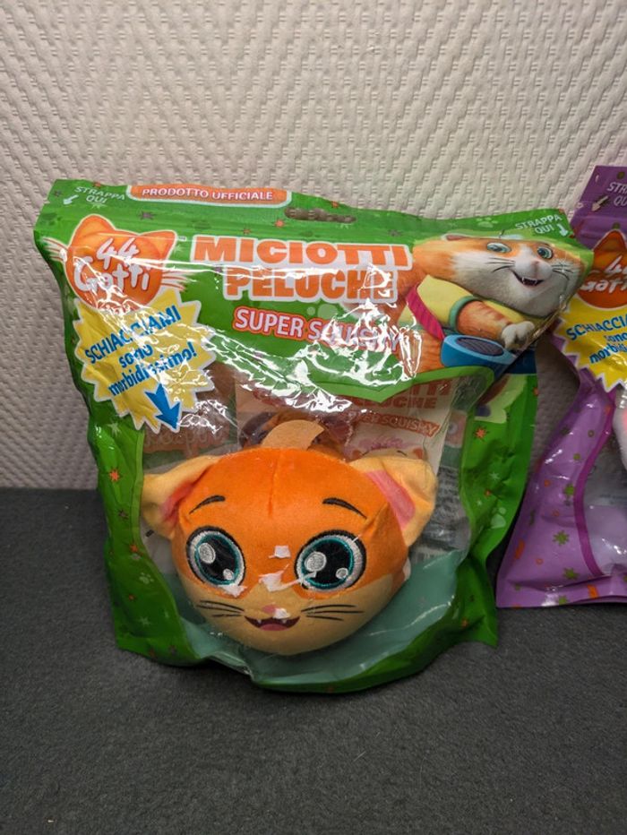 Lot de 2 Peluches Miciotti neufs - photo numéro 2
