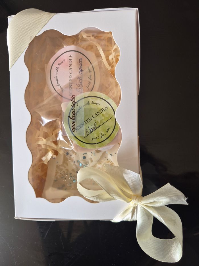 Coffret noel fondants et bougie - photo numéro 2