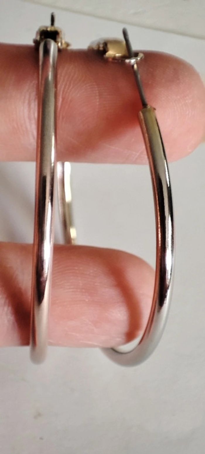 Créoles diamètre 5 cm - photo numéro 7