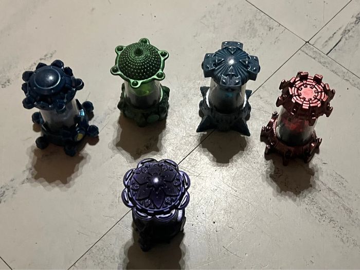 Lot 5 cristal skylanders