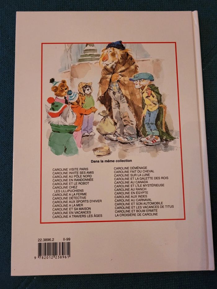 Caroline et les Vagabonds Pierre Probst Hachette Jeunesse Album collection rare lion - photo numéro 2