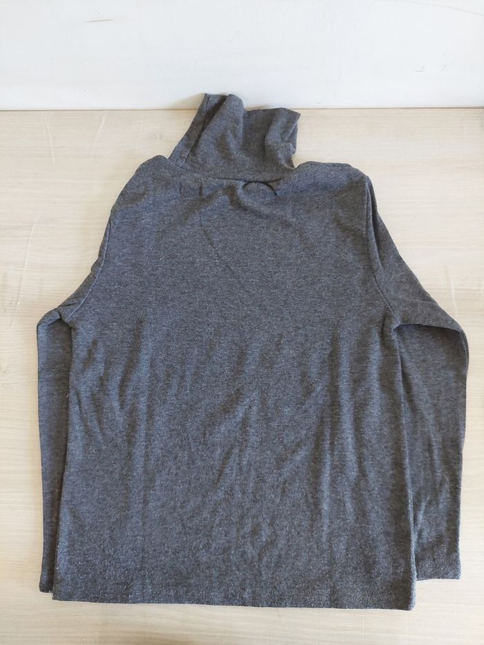 Lot de 2 sous pull gris garçon 7ans - photo numéro 3