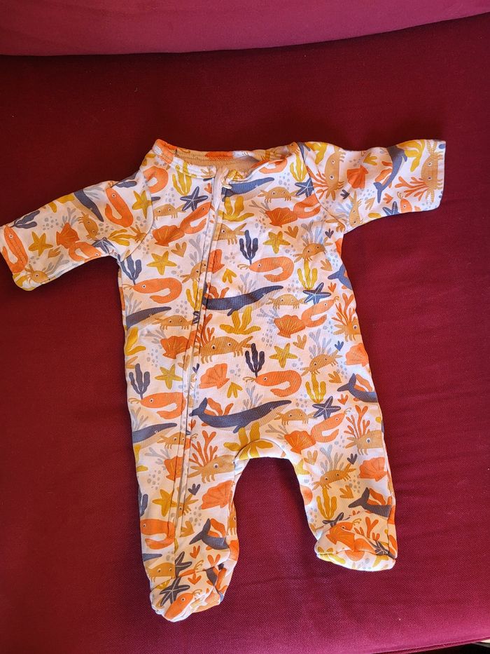 Lot de 4  pyjama gemo 1 mois - photo numéro 5