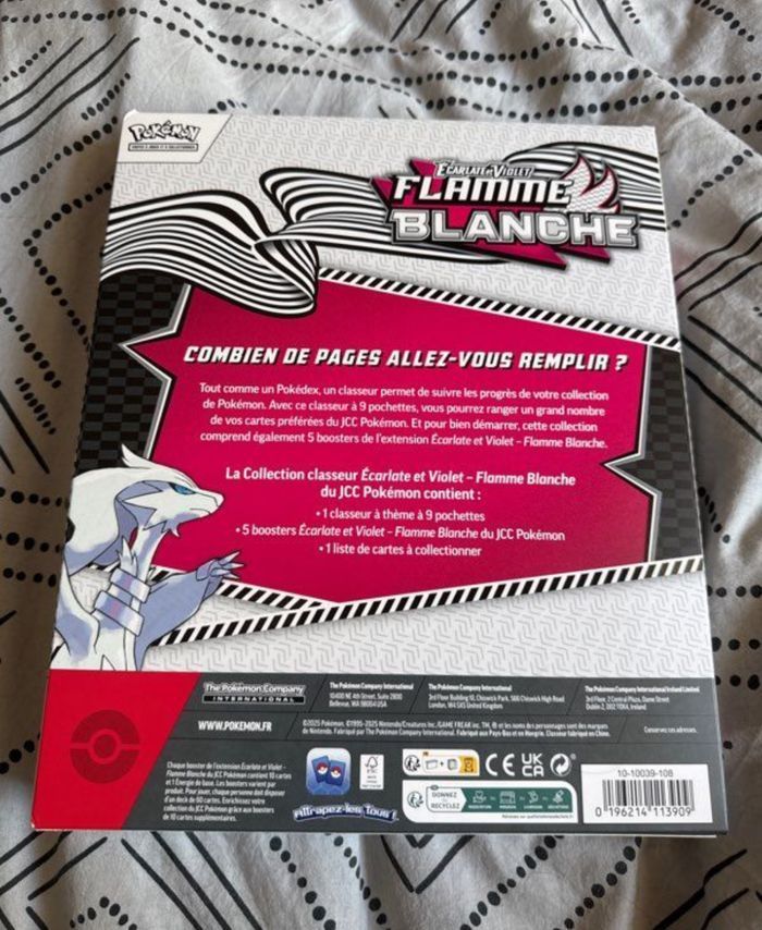 Coffret Classeur EV10.5 Flamme Blanche FR - photo numéro 2