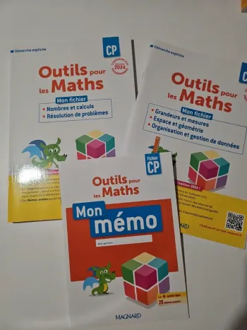 Lot fichiers Outils pour les maths CP