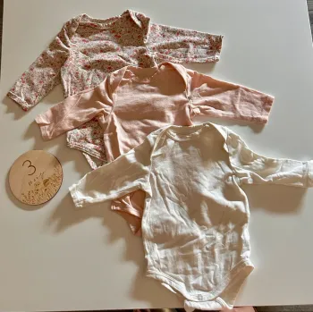 Lot de 3 bodys filles