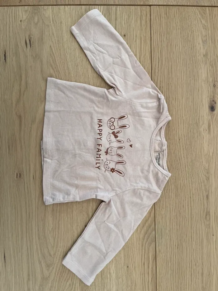 Lot 4 t-shirts manches longues - 3m - photo numéro 3
