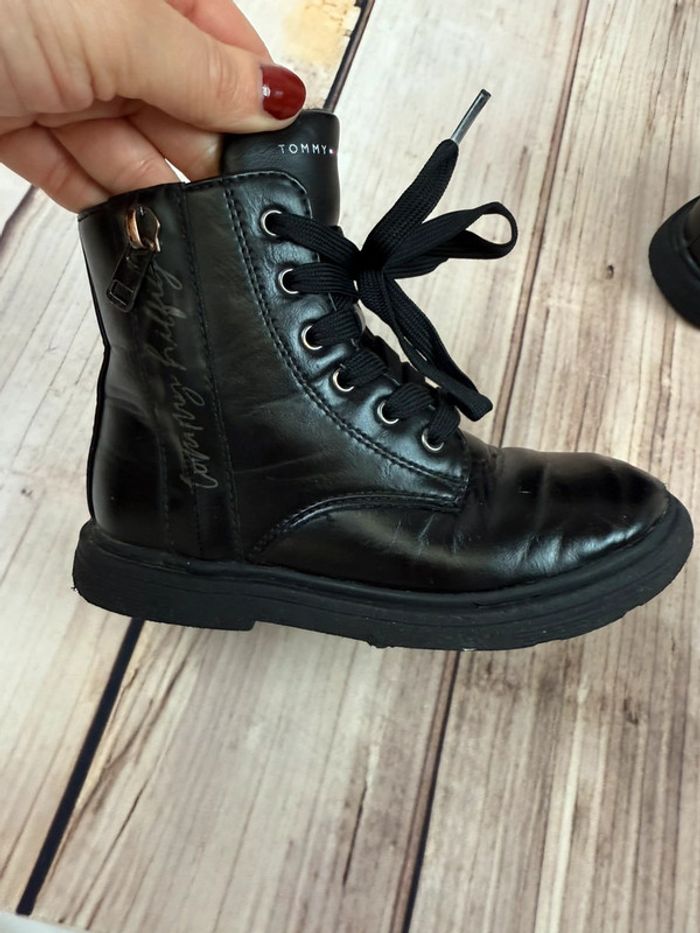 Bottines enfant à Zip Tommy Hilfiger pointure 28 mixte - photo numéro 10