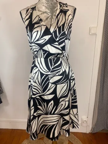 Robe en soie Caroll