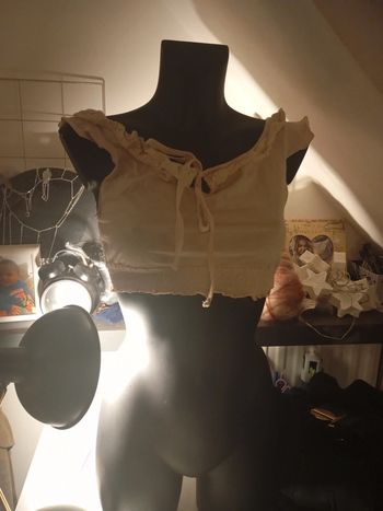 Petit top rose bershka