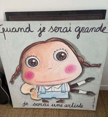 Toile « Quand je serais grande … »