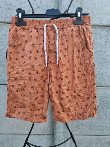 Short marron et noir