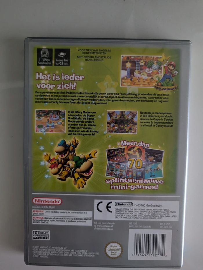 Mario Party 5 complet GameCube - photo numéro 3