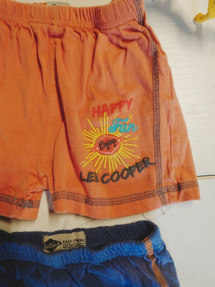 Lot 2 shorts Lee Cooper 12mois - photo numéro 4