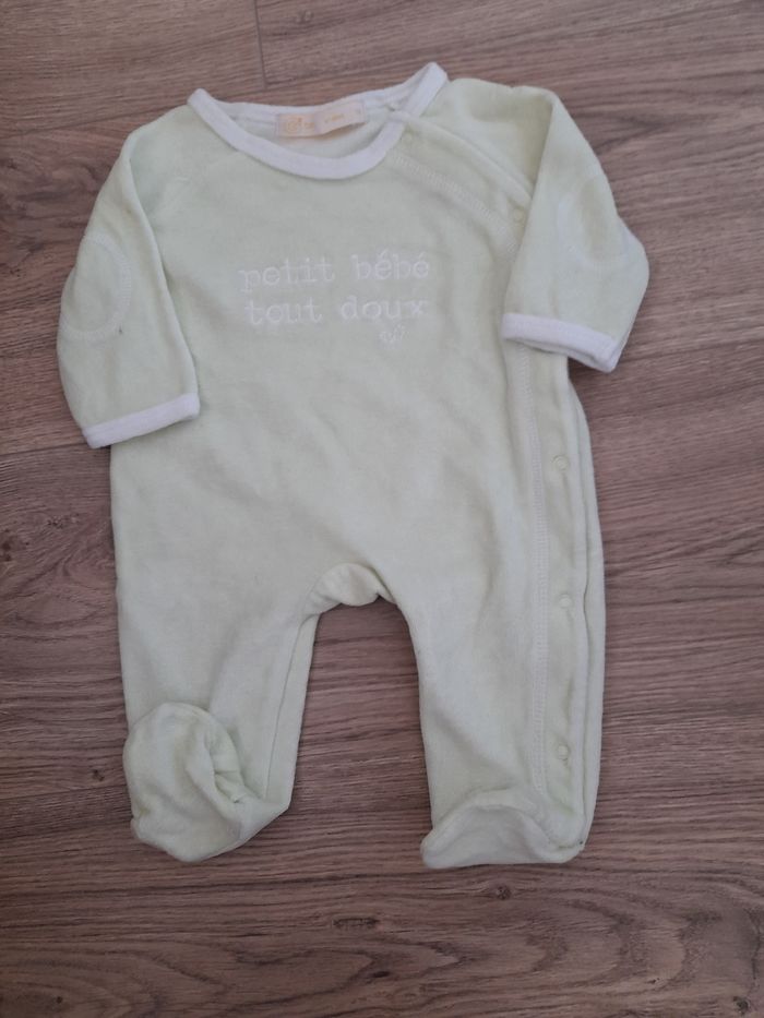 Grenouillère 1 mois