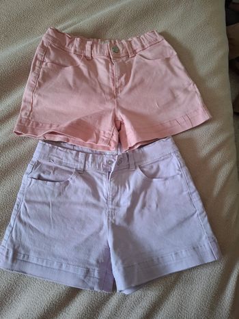 Lot short fille 10ans