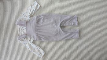 Ensemble bodie + combinaison salopette