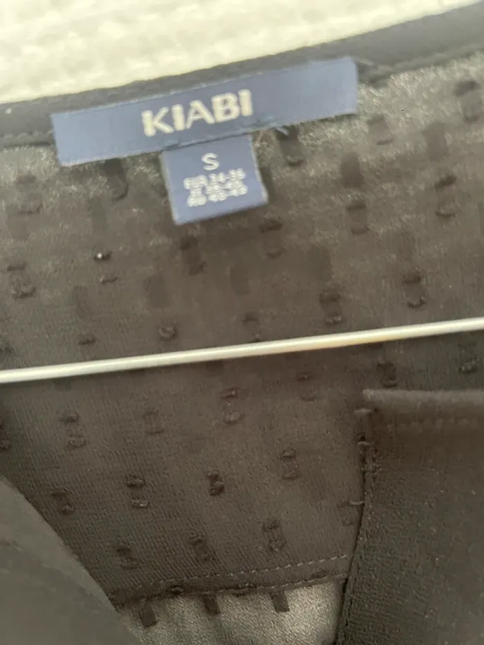 Blouse transparente noir - photo numéro 3