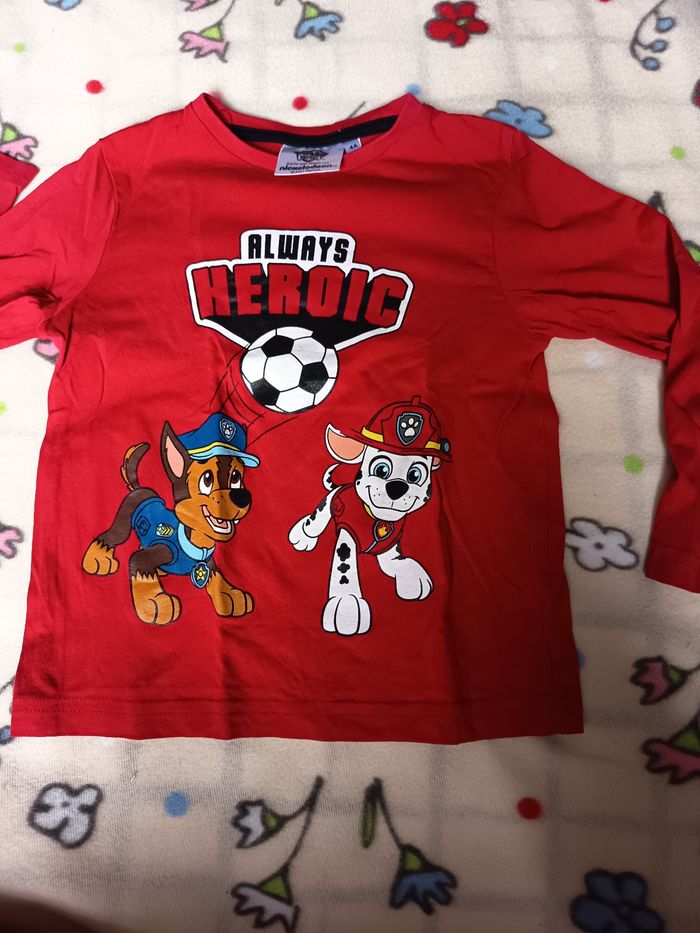 Tee shirt manche longue 4 ans