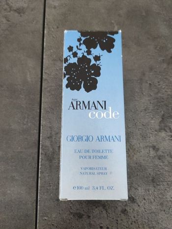 Parfum Code Giorgio Armani femme