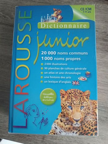 Dictionnaire Larousse junior