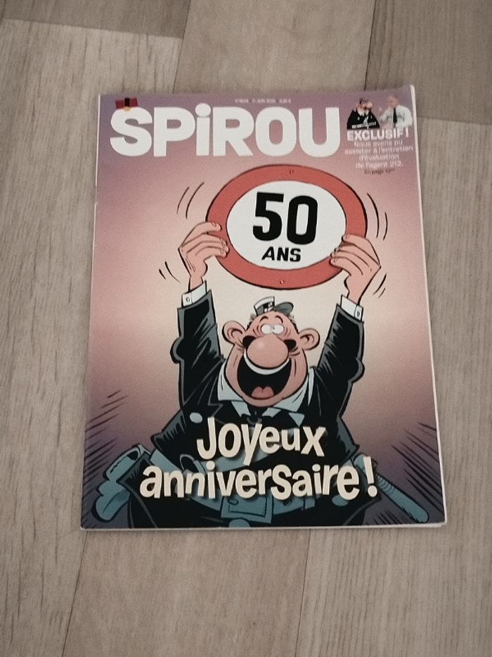 Lot de 10 BD magazines SPIROU année 2025 L088 - 7533994769 - photo numéro 7
